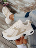 2026 Spring/Summer New Soft Leather Thick-Soled Chunky Sneakers, Women's Breathable Mesh Running Shoes, Casual Sports Shoes